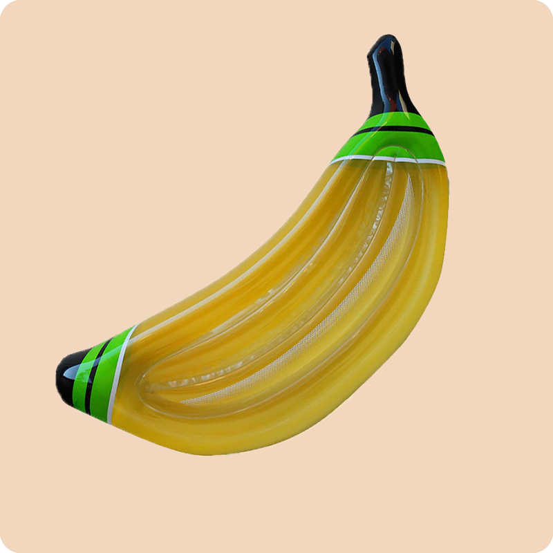 Bouée Gonflable Banane Piscine